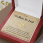 To My Mother In Law 10k Everlasting Love Necklace