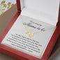Mama To Be 10K Connected Hearts & Diamond Necklace / First Mother's Day Gift