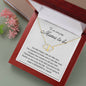 Mama To Be 10K Connected Hearts & Diamond Necklace / First Mother's Day Gift