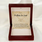 To My Mother In Law 10k Everlasting Love Necklace