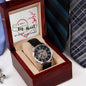 It Takes A Big Heart To Shape Little Minds Men's Watch