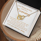Mommy To Be Necklace Two Hearts