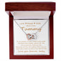 Mommy To Be Necklace Two Hearts