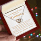 Mommy To Be Necklace Two Hearts