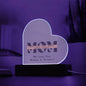Mother's Day Gift Acrylic Plaque / Night Lite Gift