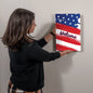 Fourth of July Metal Door Decor / American Indoor Metal Sign