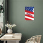 Fourth of July Metal Door Decor / American Indoor Metal Sign