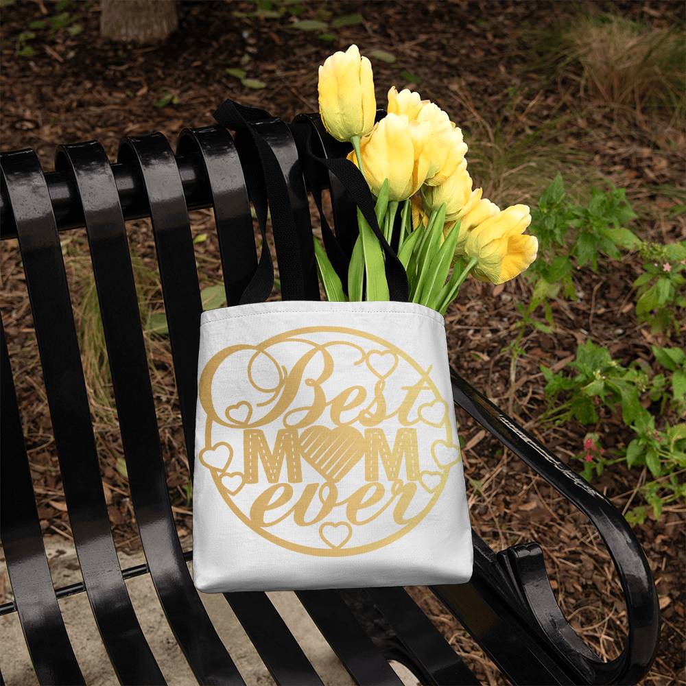 Best Mom Ever Canvas Tote Bag