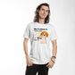 My Problem Is I Wanna Follow Jesus & Slap People Too Dog Paw Adult T-shirt
